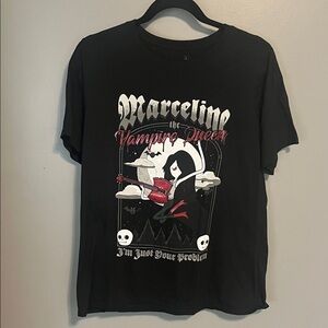 Adventure Time Graphic Tee- Marceline the Vampire Queen